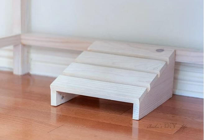 diy footrest  | woodworking projects for kids