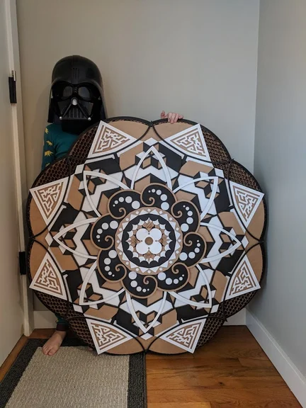 diy mandana wall art