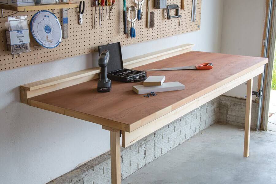 drop down workbench