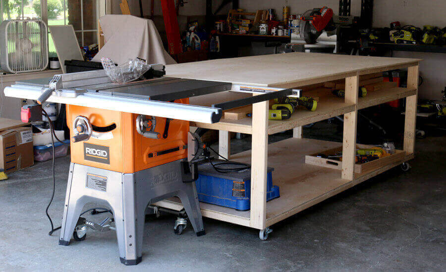 outfeed workbench 4x8
