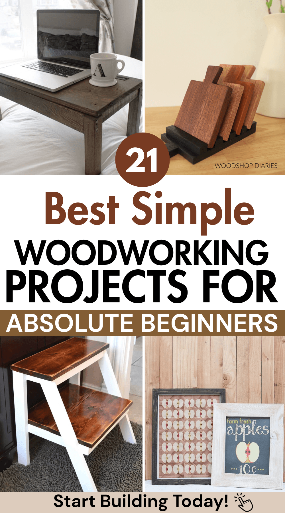 simple woodworking projects for absolute beginners