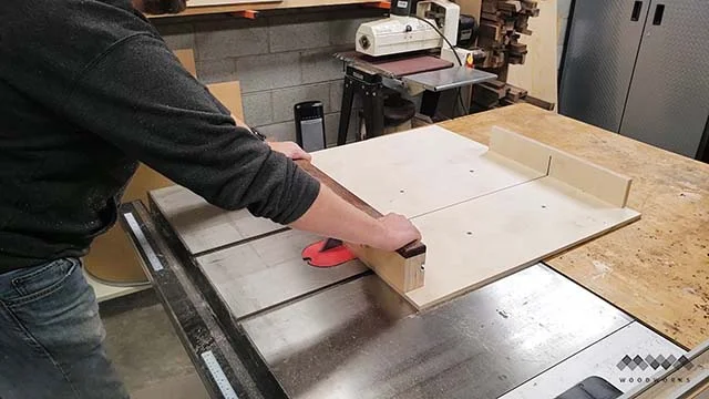 Crosscut Sled for table saw jig