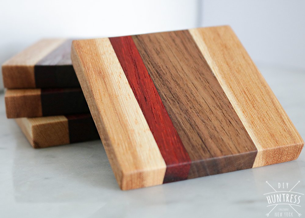 Wooden Coasters from scrap wood