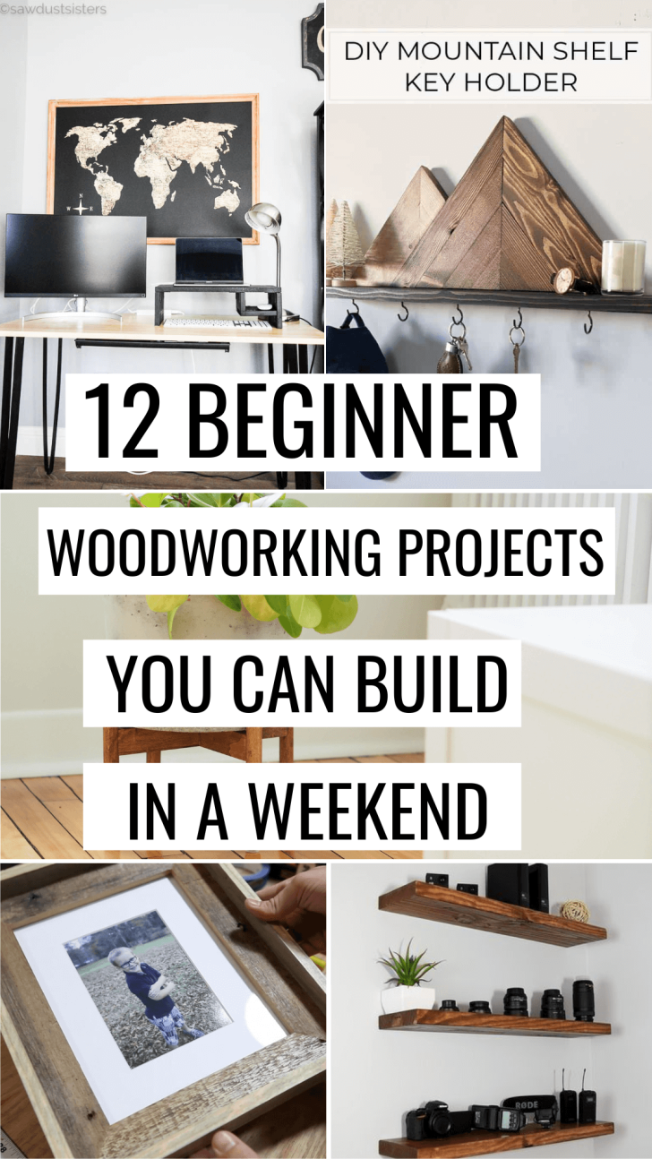 12 Best Simple Beginner Woodworking Projects You Can Build in a Weekend ...