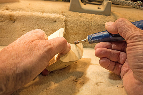 using a dremel tool for carving