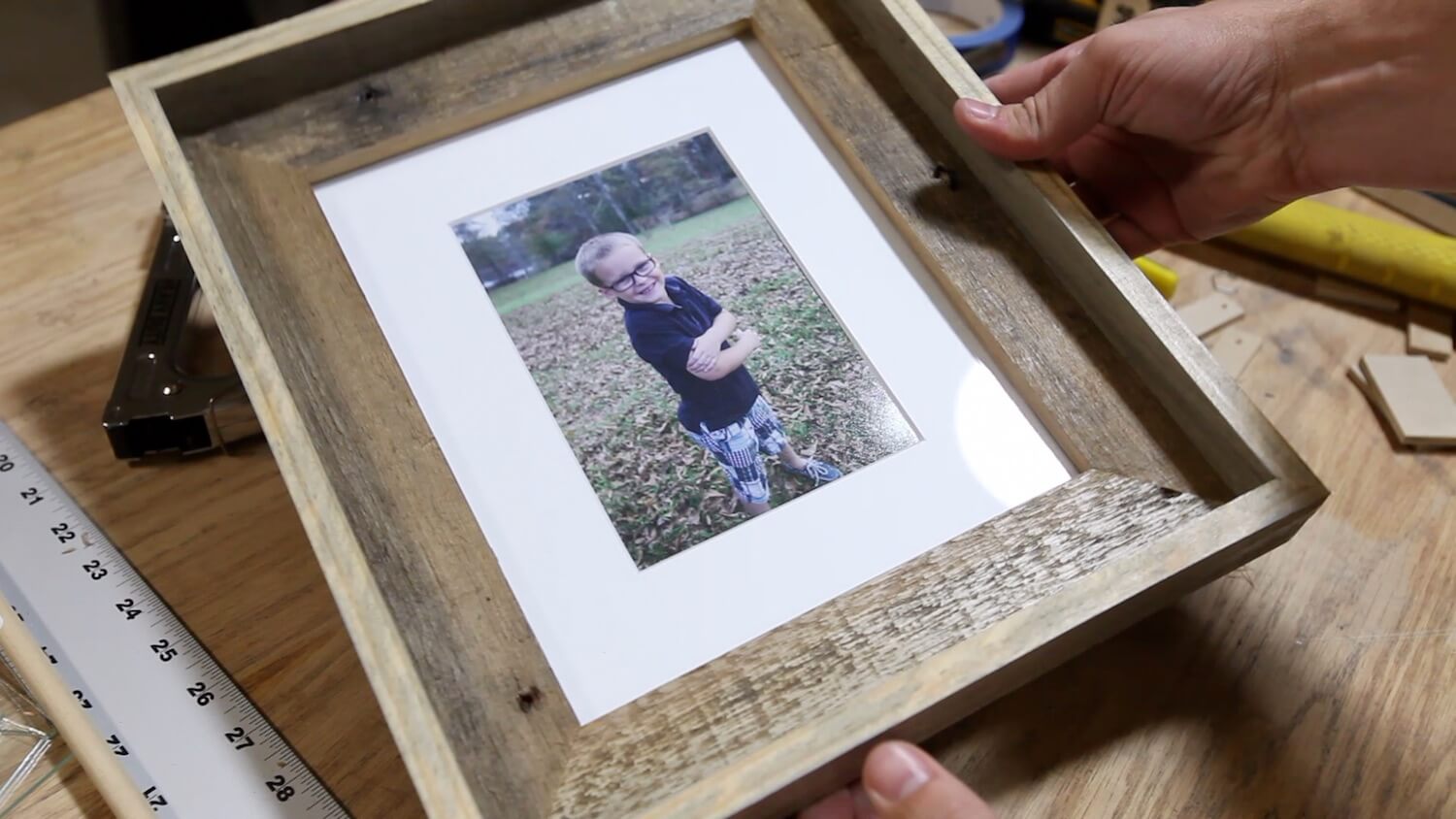 wooden picture frame