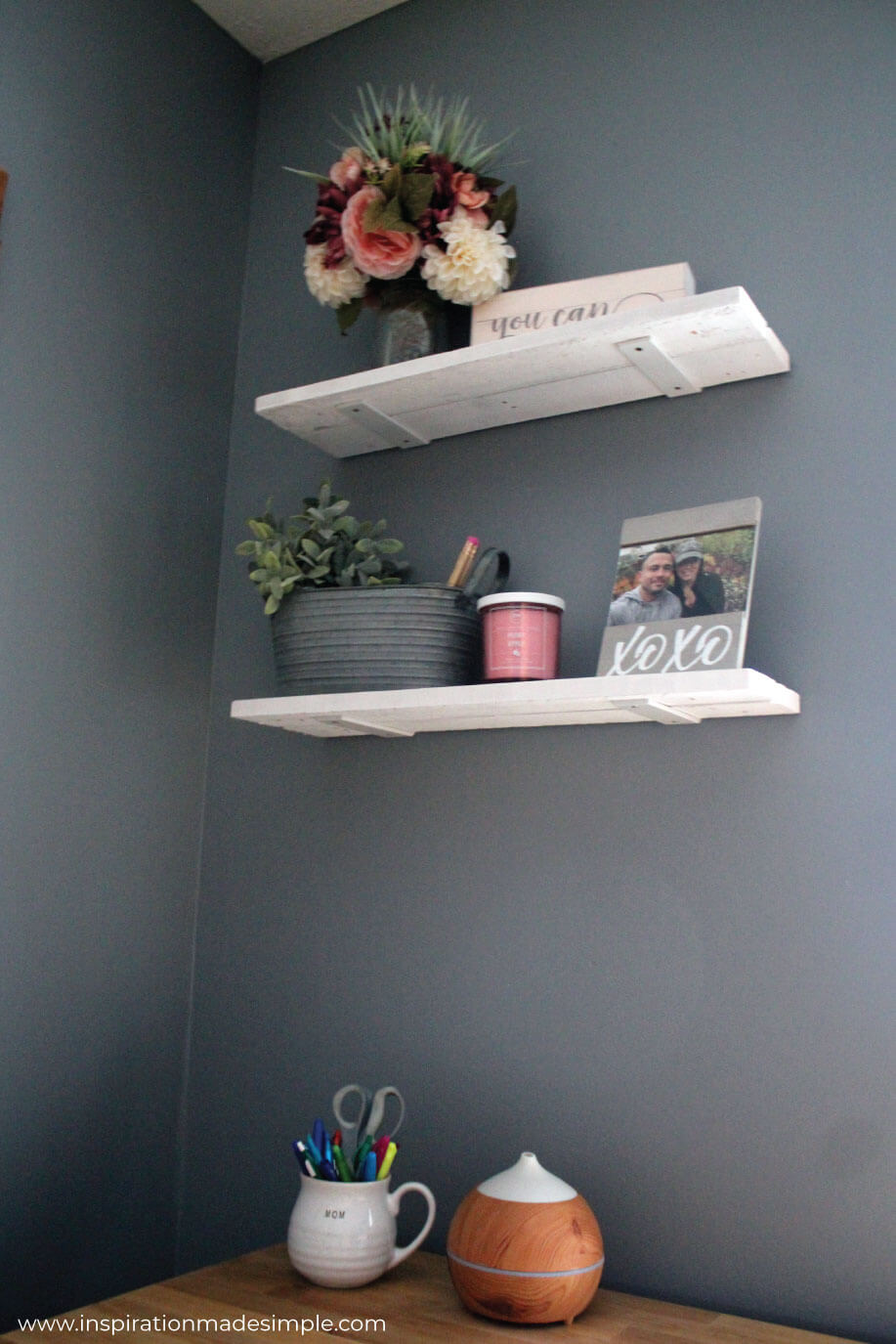 Pallet Floating Shelves