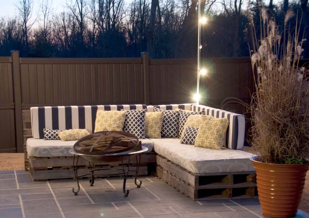 Pallet Outdoor Sofa