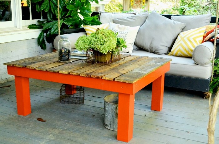 Pallet Wood Coffee Table