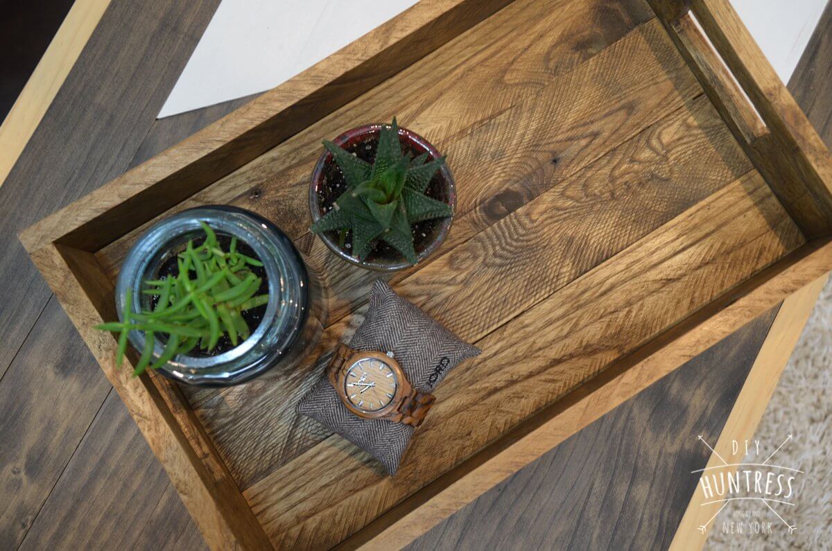 Pallet Wood Serving Tray