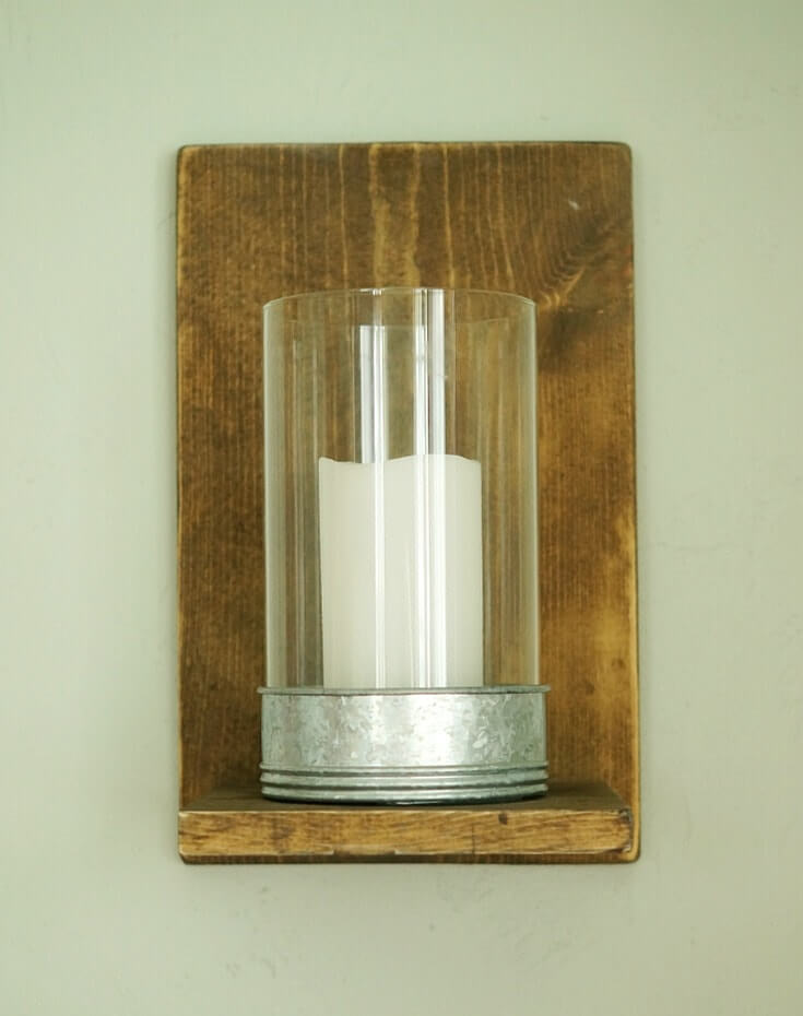 Wooden Wall Sconces