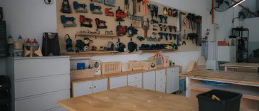 small woodworking shop