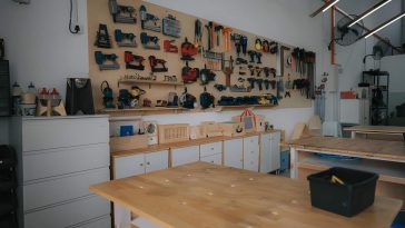 small woodworking shop
