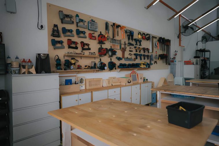 small woodworking shop