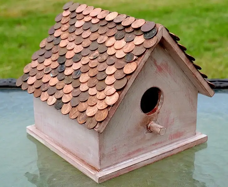 prenny roof birdhouse plans