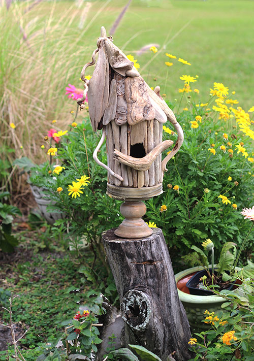 Driftwood Birdhouse