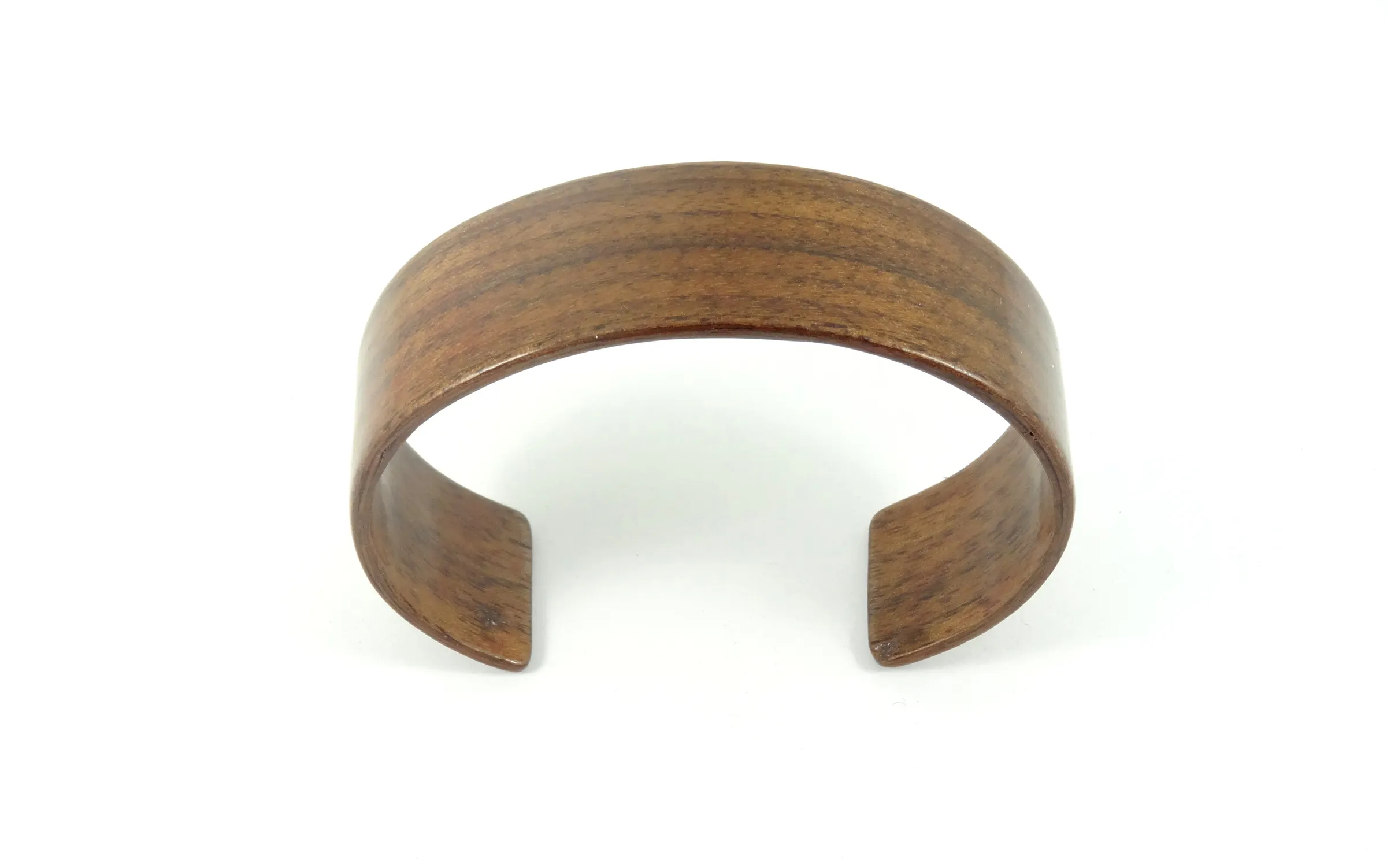 Engraved Wood Cuff Bracelet