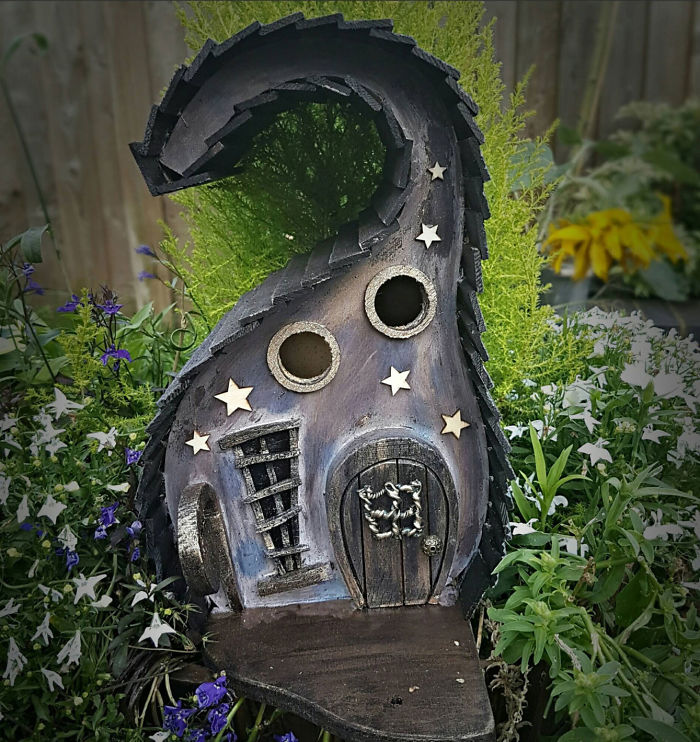 Fairy-Tale Cottage Birdhouse
