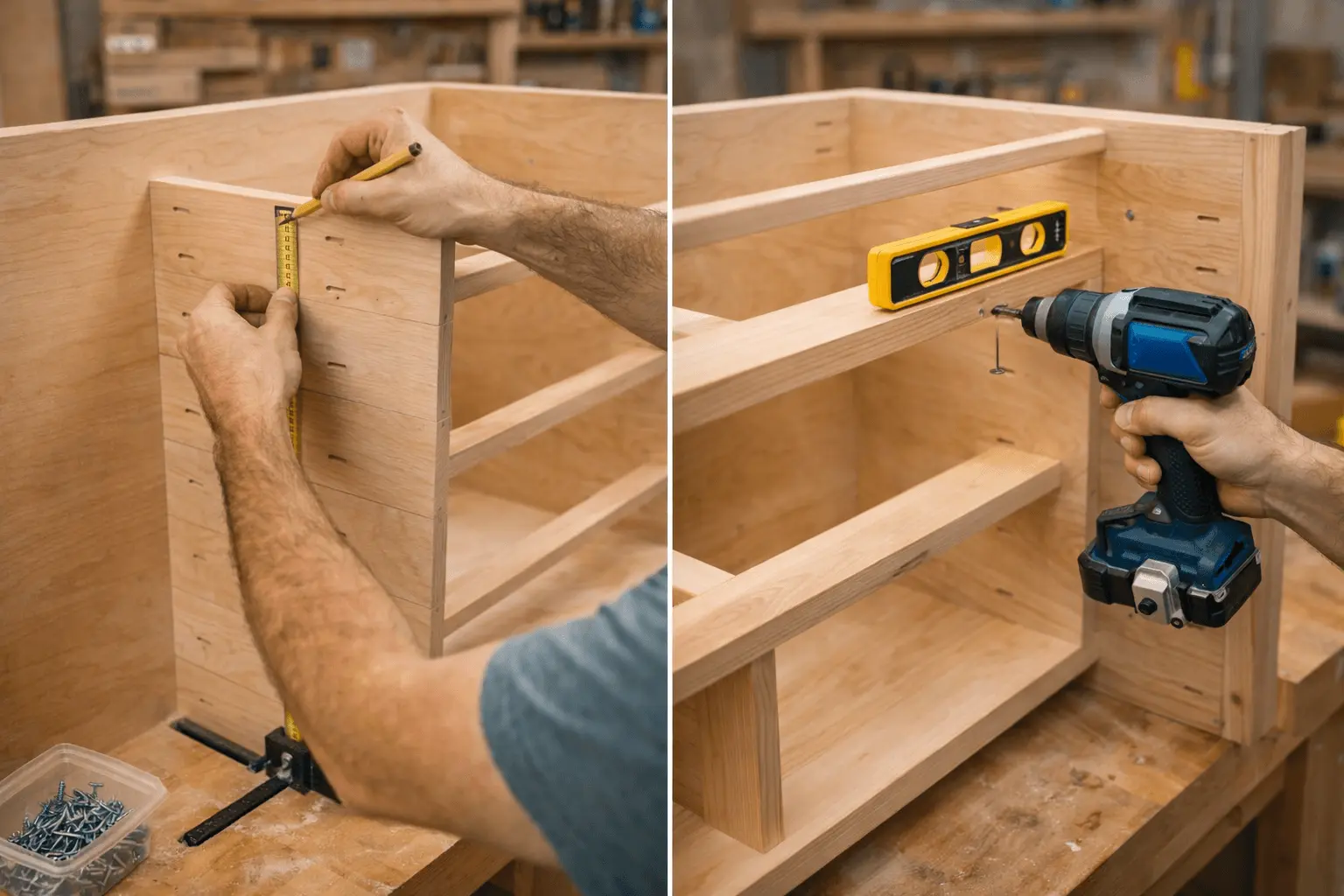 Install the Drawer Dividers