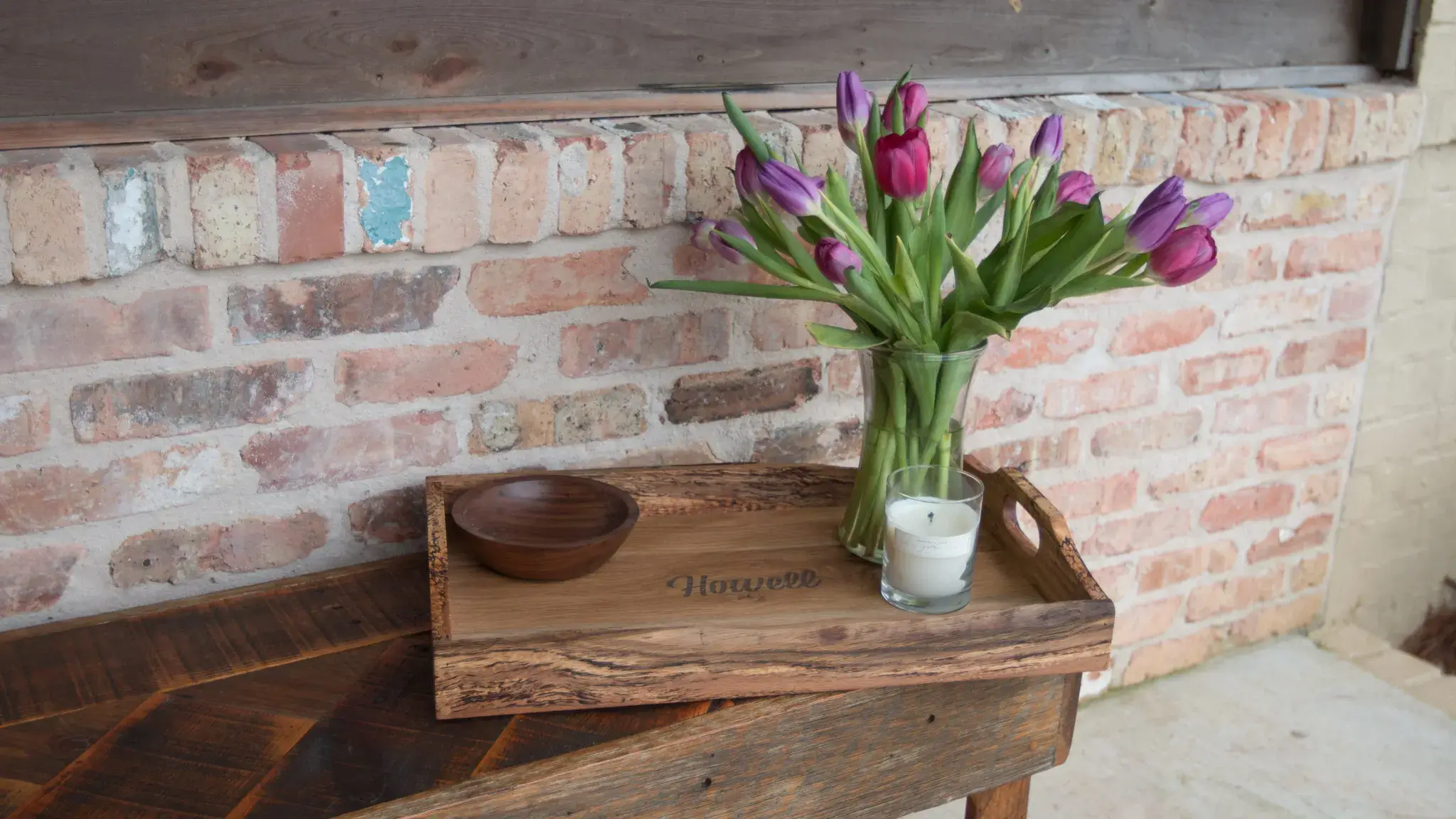 Small Wood Serving Tray