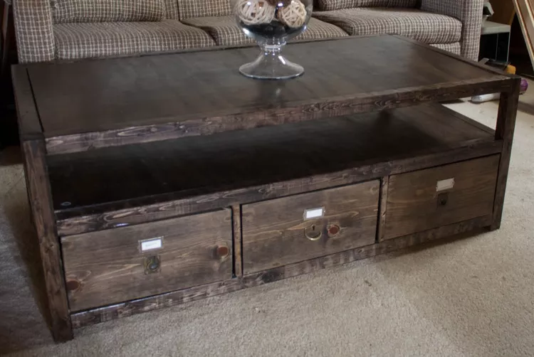 The Coffee Table With Drawers