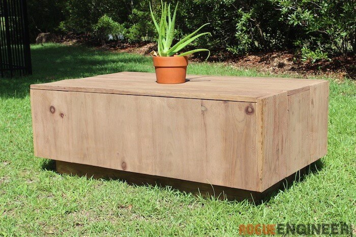 The Floating Shelf Coffee Table