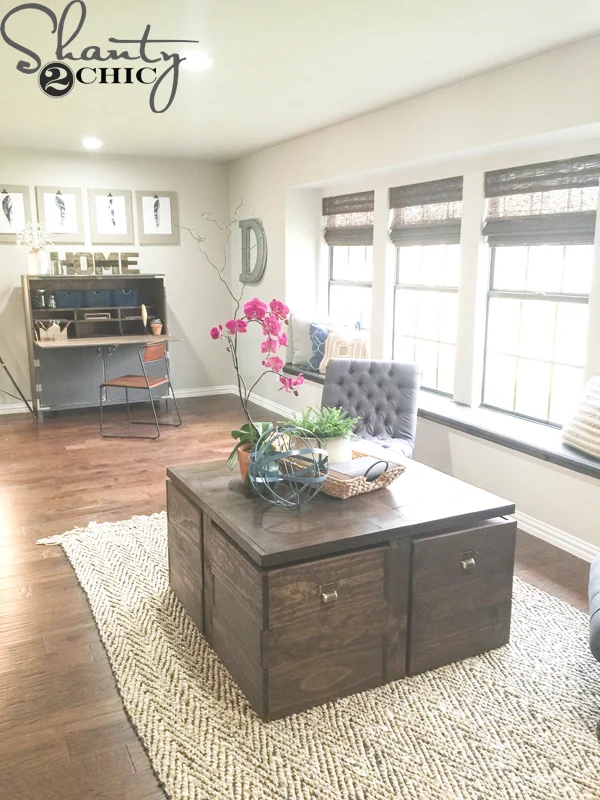 The Ottoman-Style Storage Coffee Table