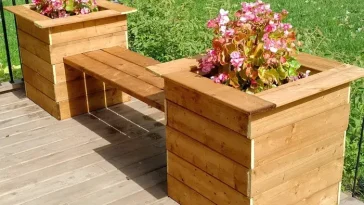 The Planter Box Bench Combo