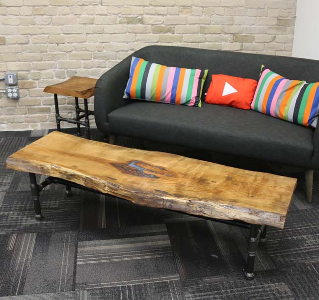 The Slab Wood Coffee Table