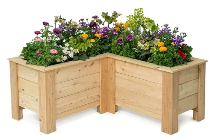 diy l planter box