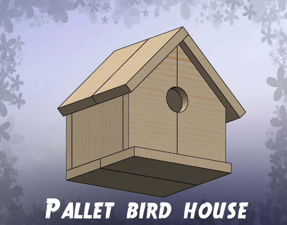 The Pallet Wood Birdhouse