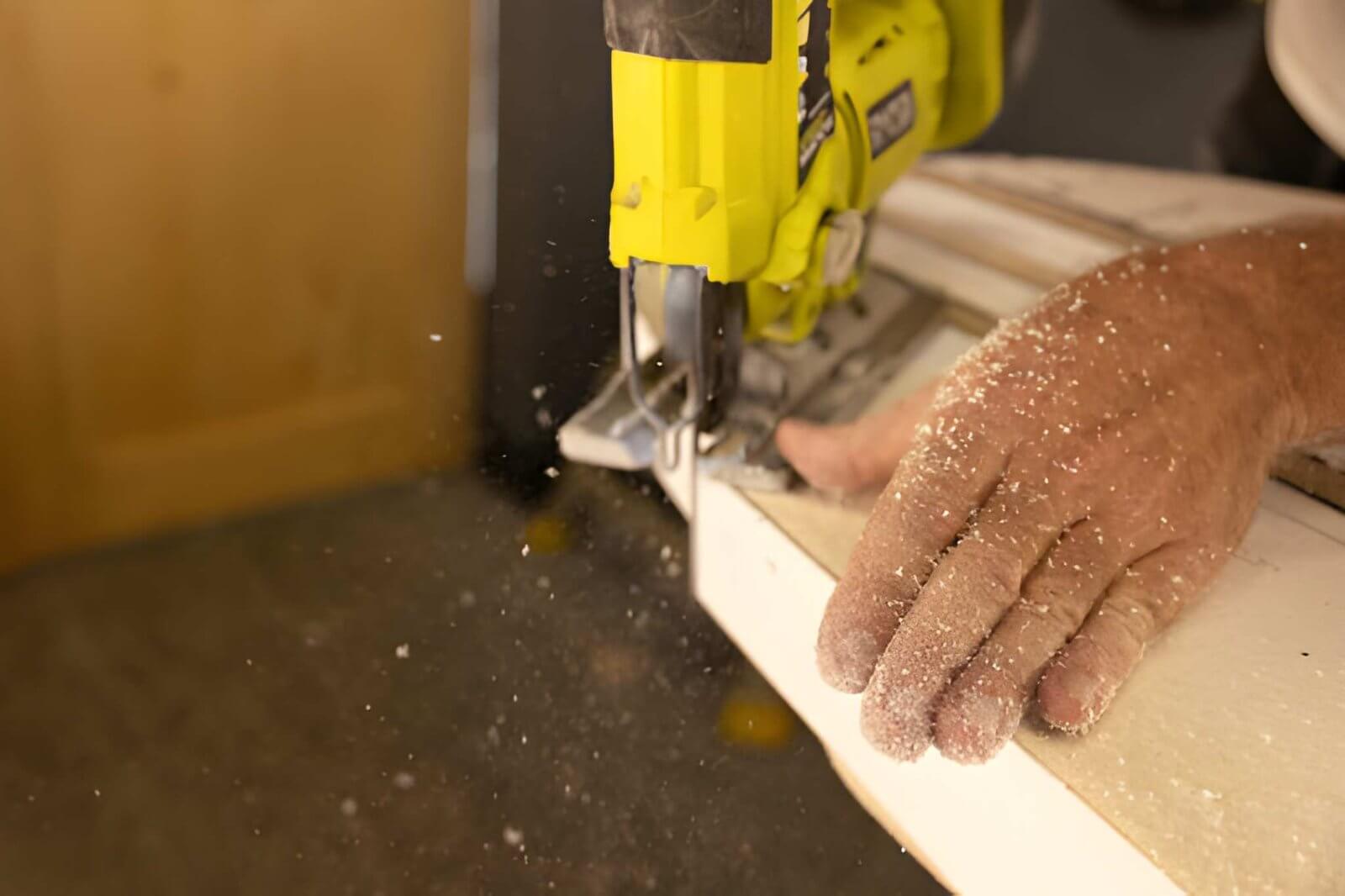 Cutting and Shaping charcuterie board