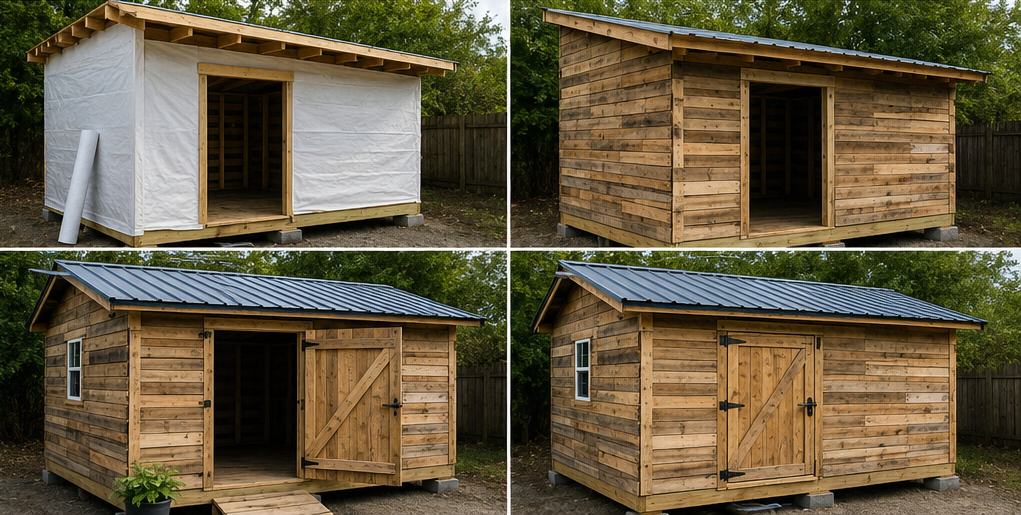 Sheathe and Weatherproof the Walls