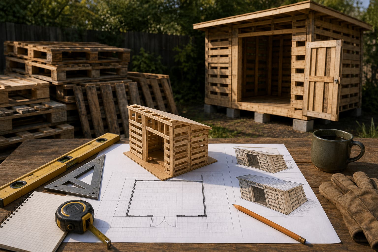 Planning Your Shed Before You Touch a Single Pallet