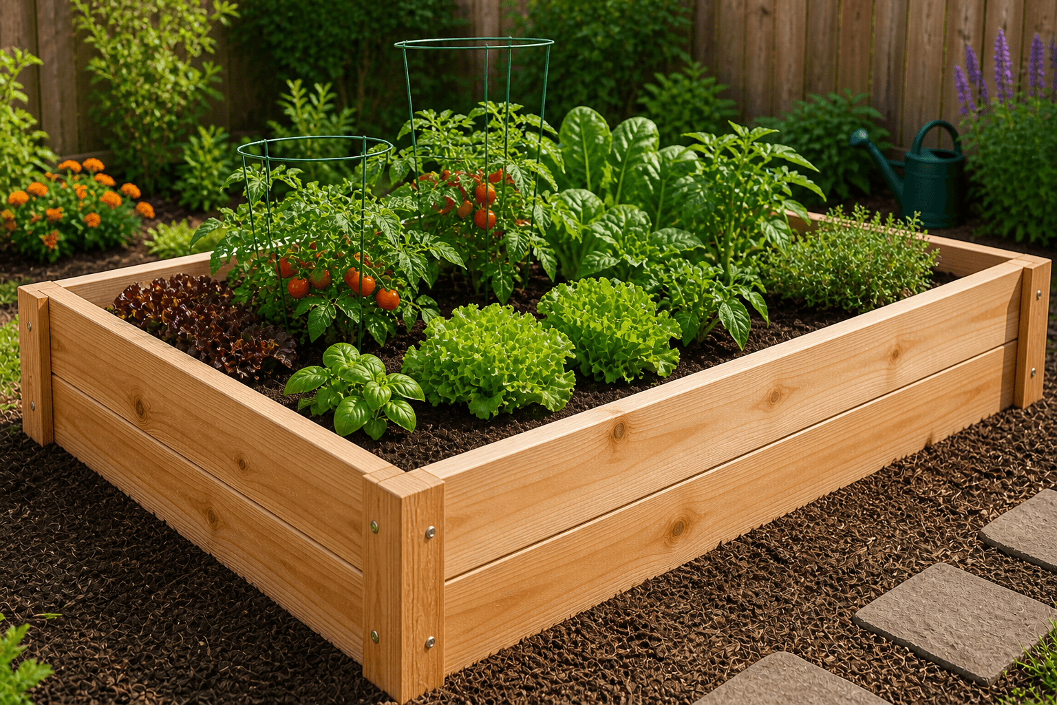 Raised Garden Bed