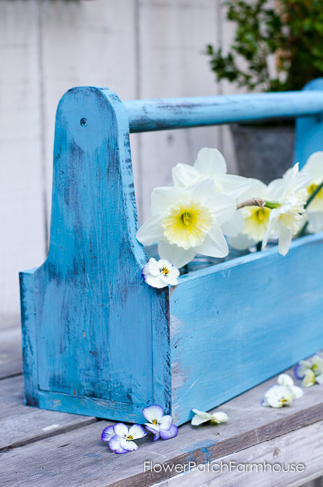 Rustic Garden Toolbox