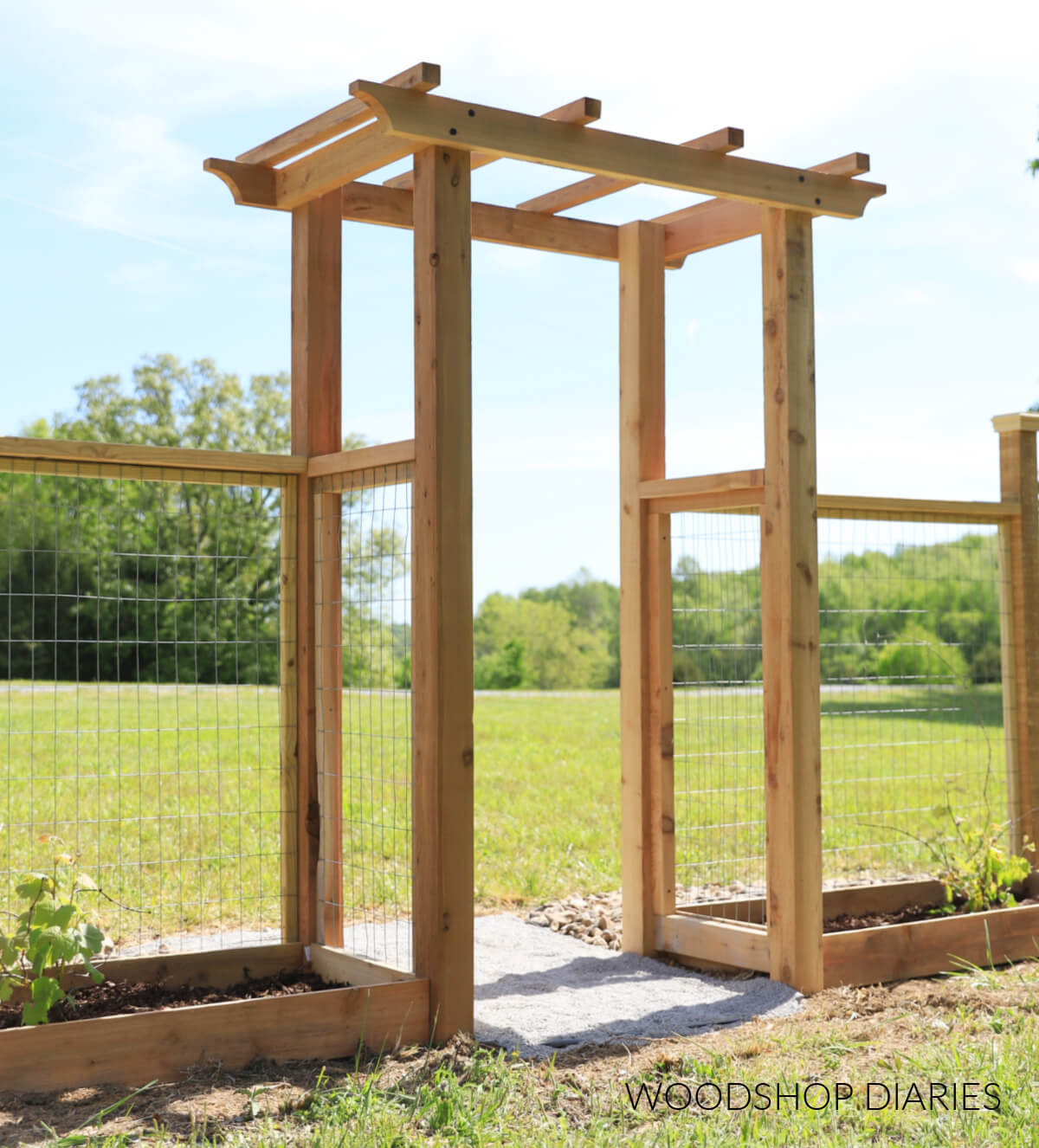 The Pergola-Style Arch