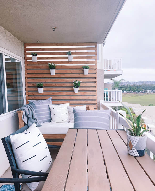 The Wall-Mounted Planter with Integrated Trellis