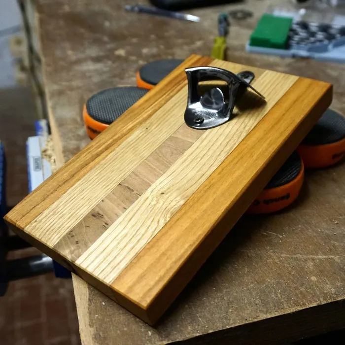 Wall Mounted Bottle Opener