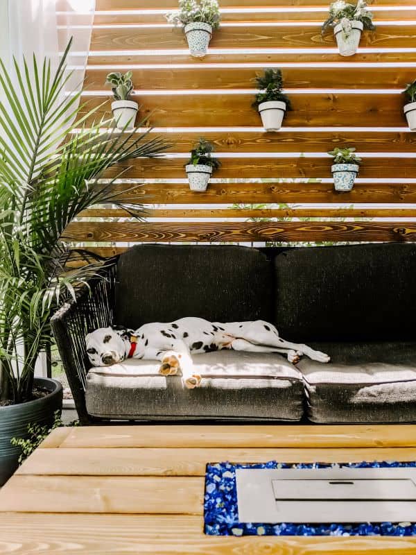 backyard wood project