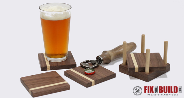 Wooden Coasters (Set of 4)