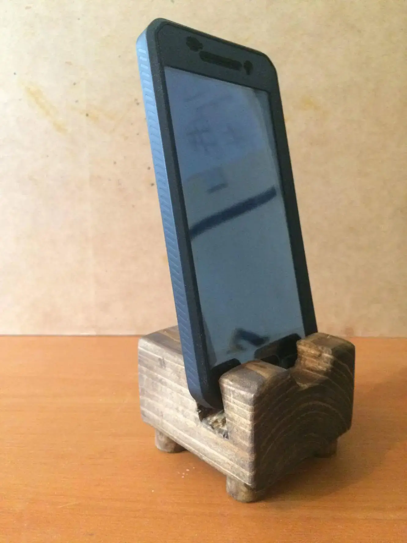 Wooden Phone Stand