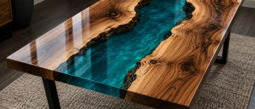 epoxy river table idea