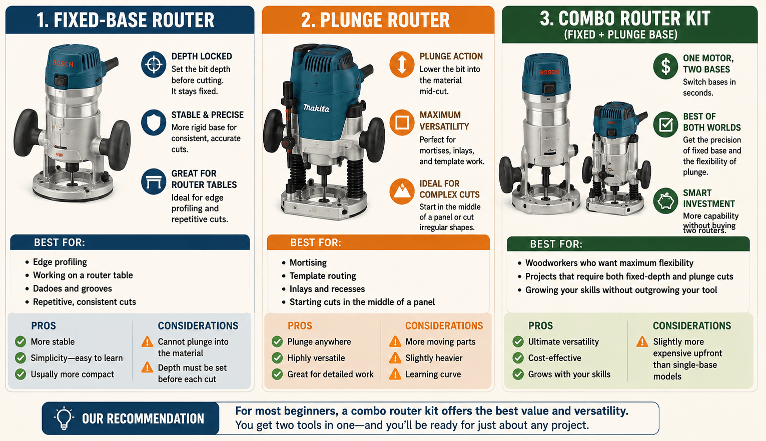 type of routers