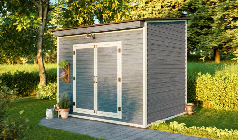 8x10 Backyard Lean-To Shed