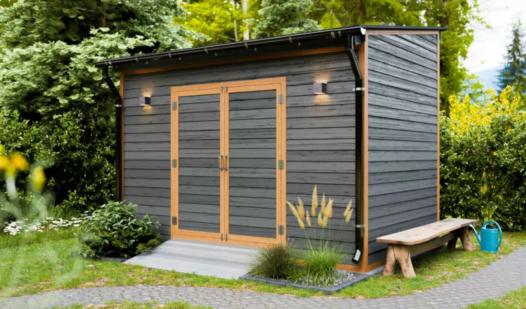 8x12 Lean-To Tool Shed