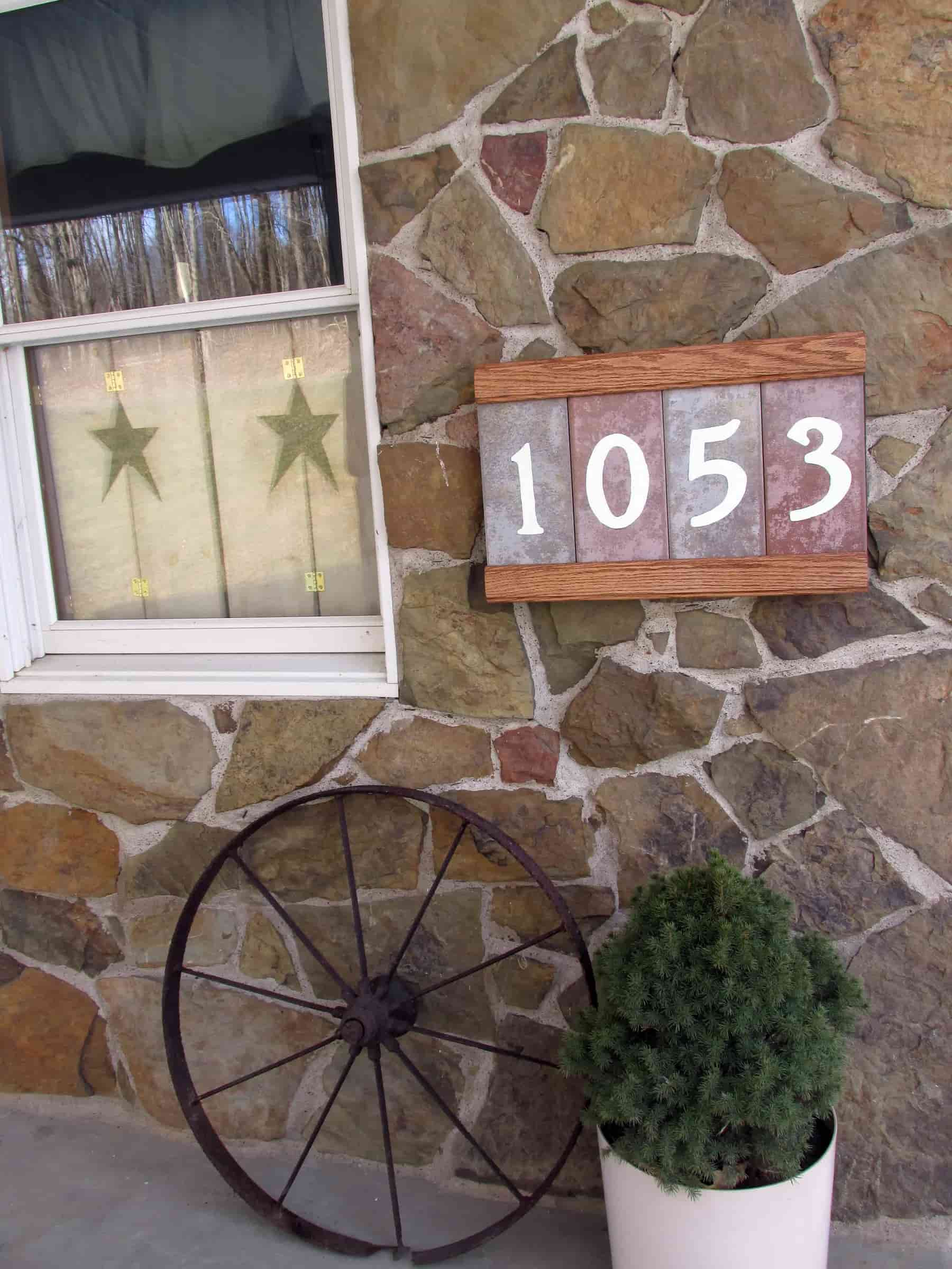 Address Plaque