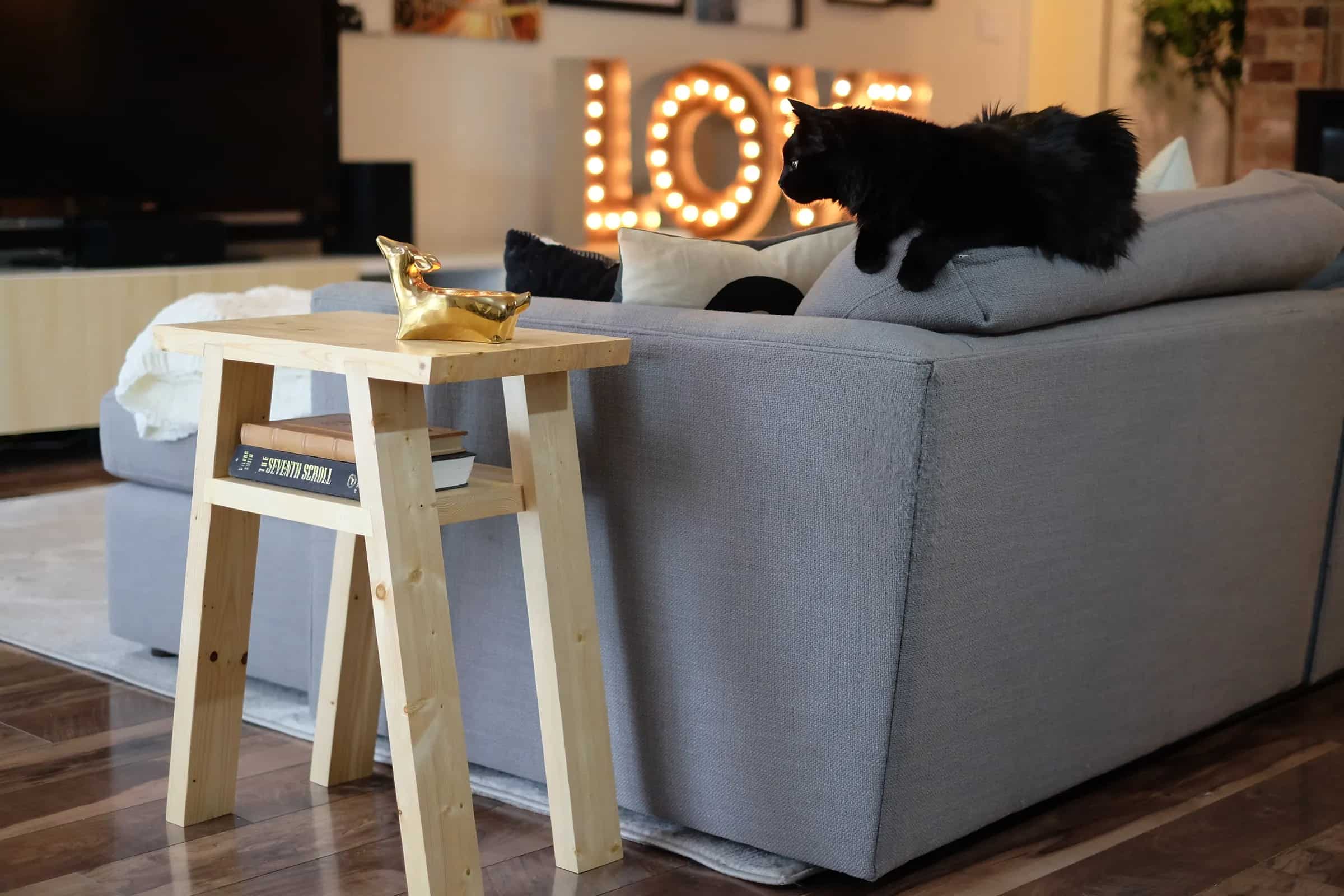 Budget 2x4 End Table Build