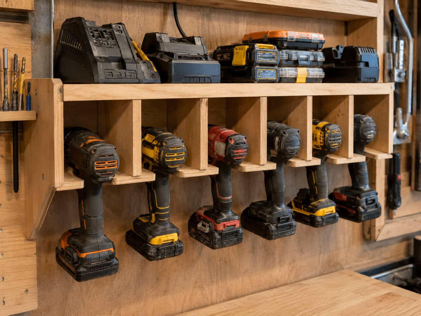 Drill and Driver Wall Station