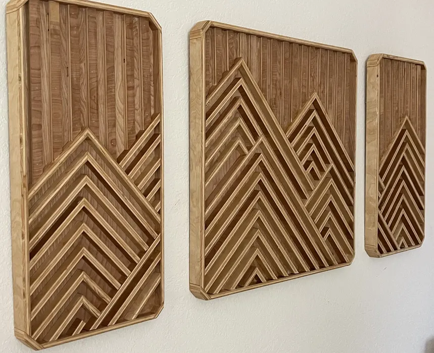 Geometric Wall Art Panel